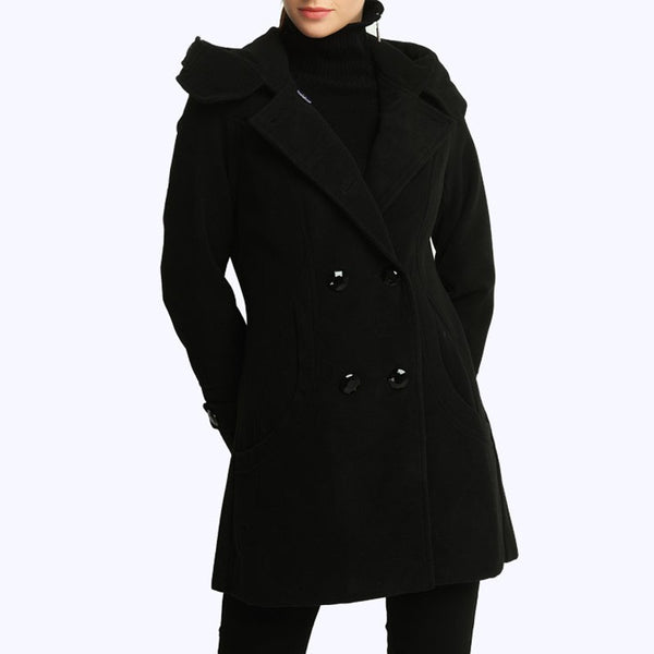 Manteau à capuche