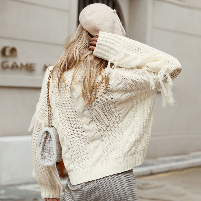 Pull en tricot de laine, pull à col roulé, gros pull aran, pull en mohair gris, vêtements grande taille, pull chaud, pull pêcheur, 1_9 - France Pull en tricot de laine, pull à col roulé, gros pull aran, pull en mohair gris, vêtements grande taille, pull chaud, pull pêcheur, 1_9 - France